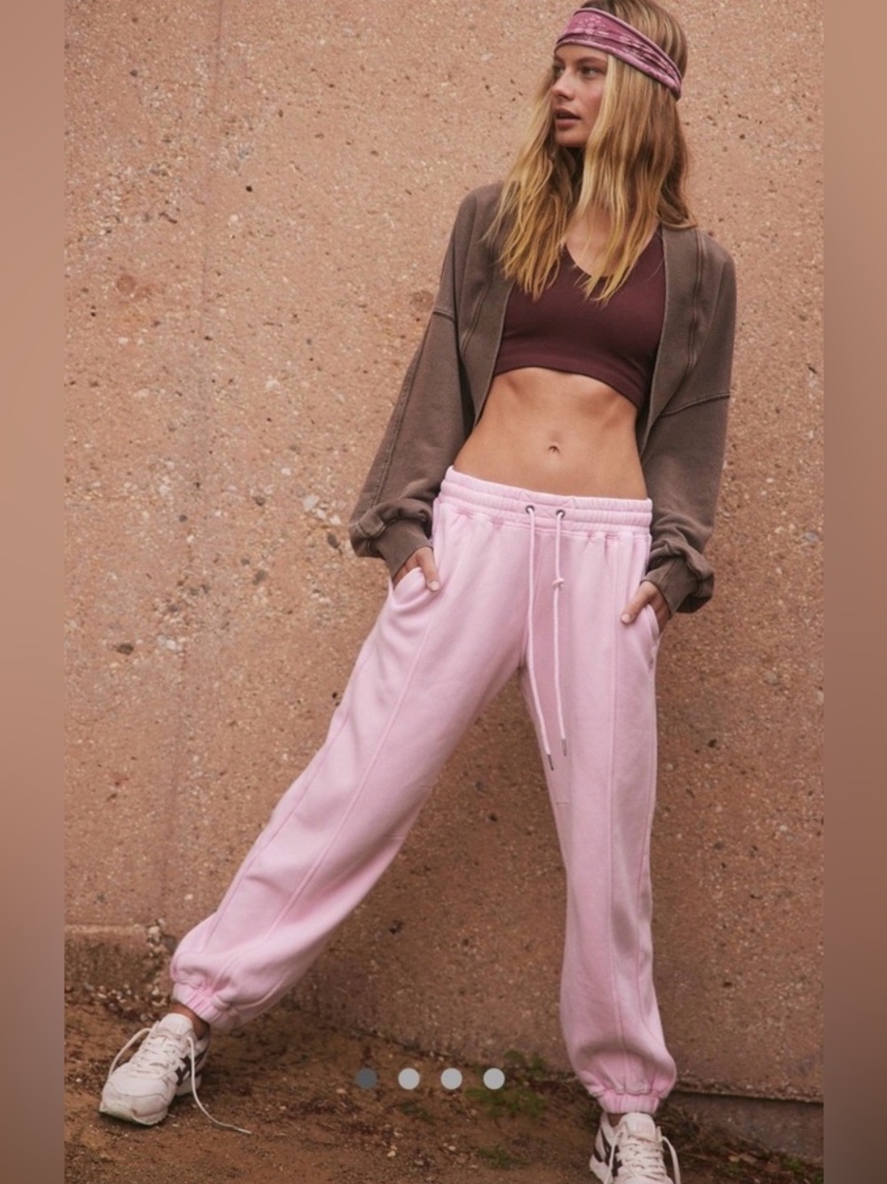 Free People Sprint To The Finish Pants. XS. Cherry Blossom Pink